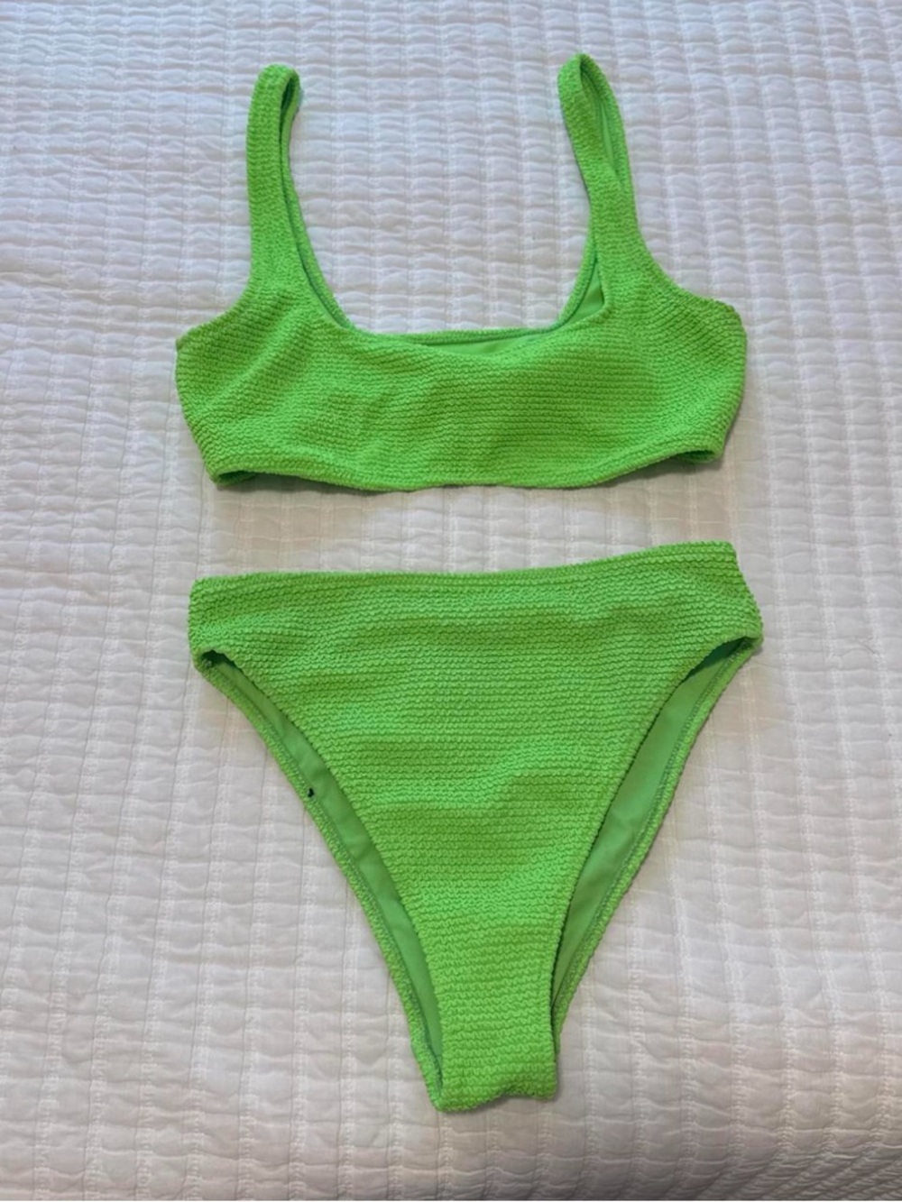 Green Bikini Set size Small #bikini #swimwear